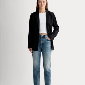 Everlane Women's 90’s Cheeky Jean - Straight Leg Cropped